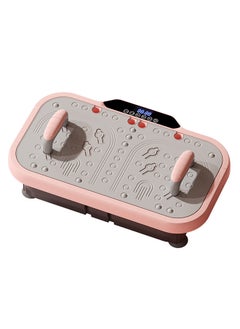 Vibration Plate Fitness Platform Exercise Machine Vibrating Shaking Full Body Shaker Workout Power Waver Vibrate Stand Shake Board Sport Gym for Weight Loss Fat Burner for Women Men
