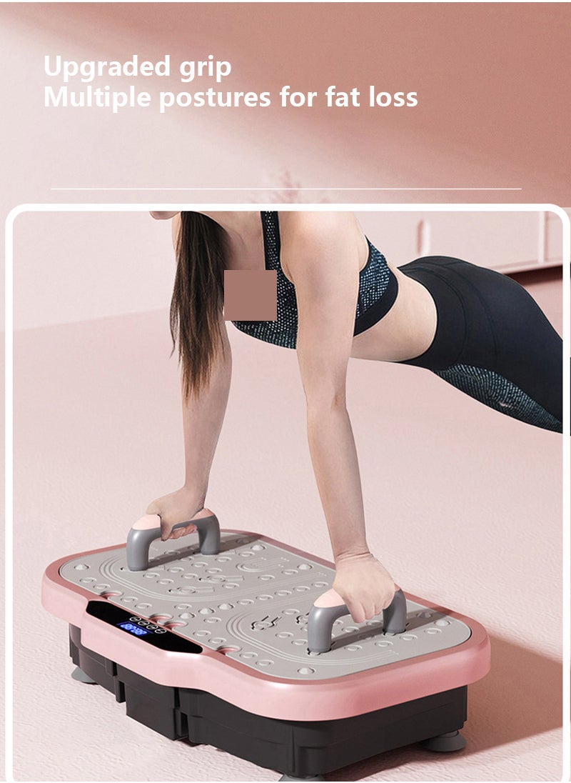 ETG - Vibration Plate Fitness Platform Exercise Machine Vibrating Shaking Full Body Shaker Workout Power Waver Vibrate Stand Shake Board Sport Gym for Weight Loss Fat Burner for Women Men - Image 1