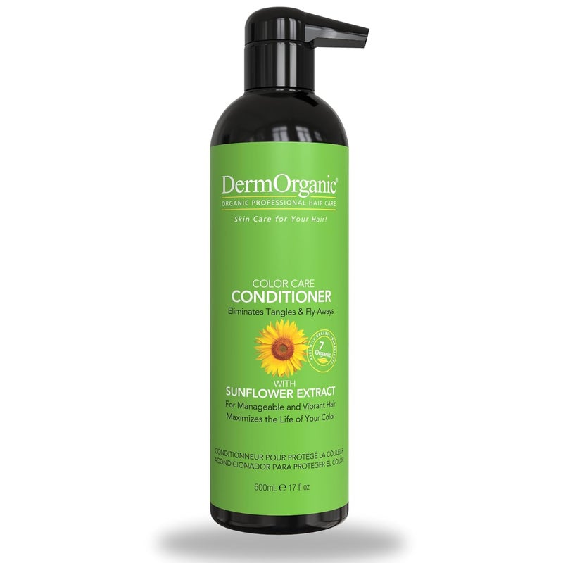 DermOrganic Color Care with Sunflower AntiFade Extract  SulfateFree  CONDITIONER 17 floz