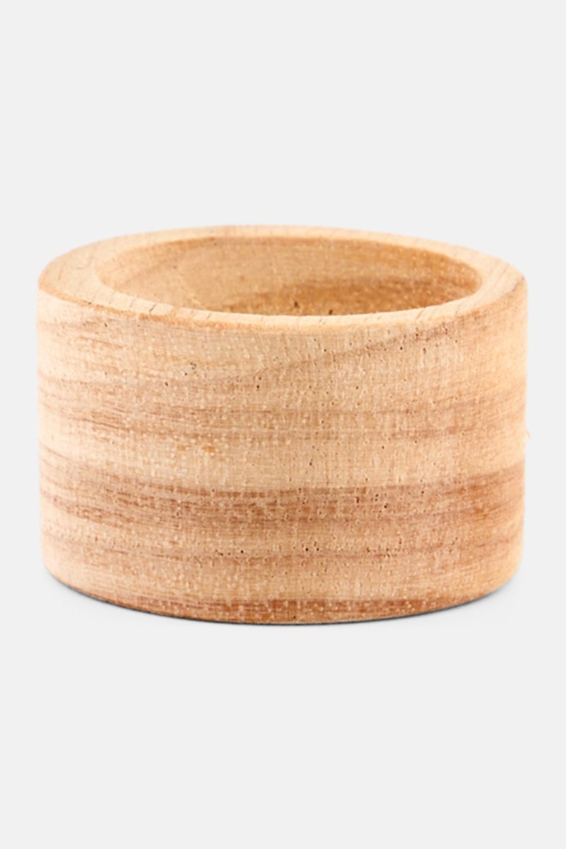 Muy Mucho Wooded Egg Holder, Tan  - Image 1