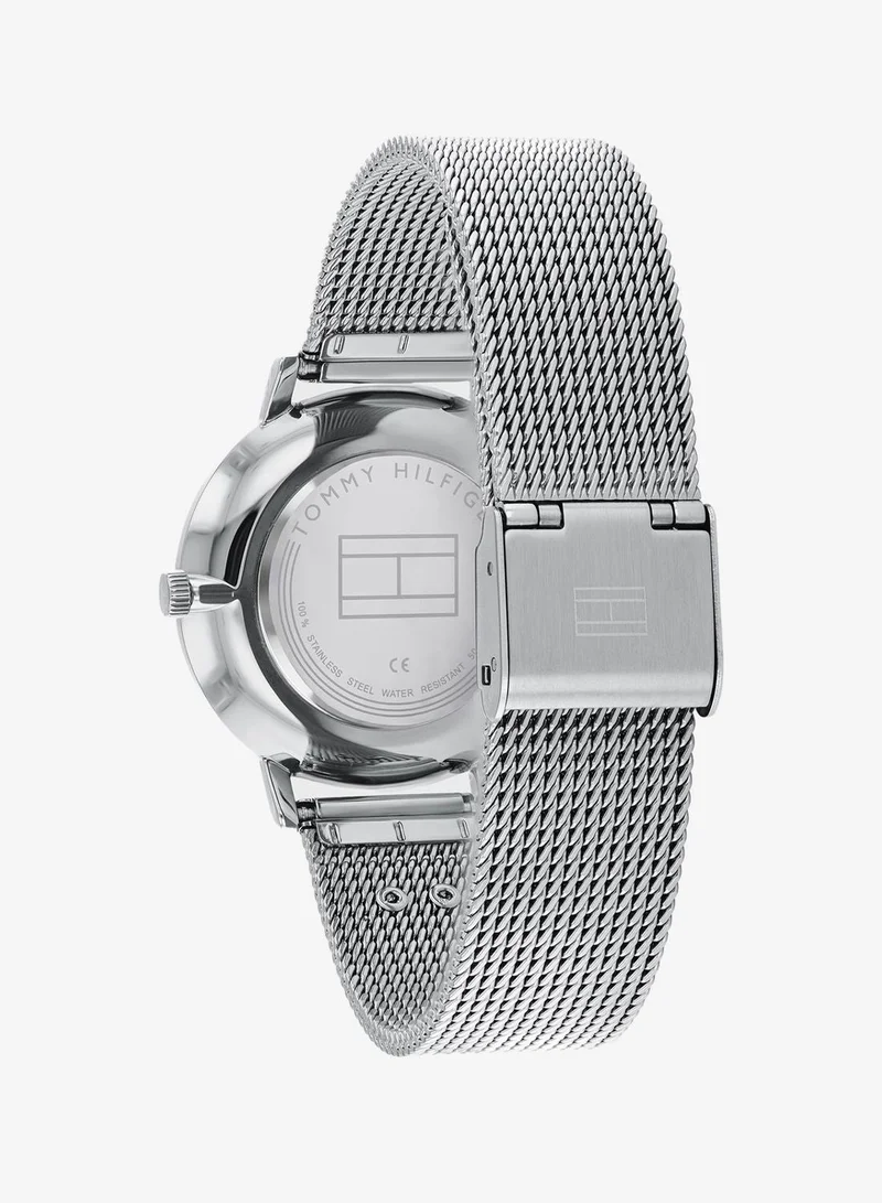 Tommy Hilfiger  Womens Analog Quartz Watch With Silver Stainless Steel Mesh Bracelet - 1782288 for Women | Best Price UAE