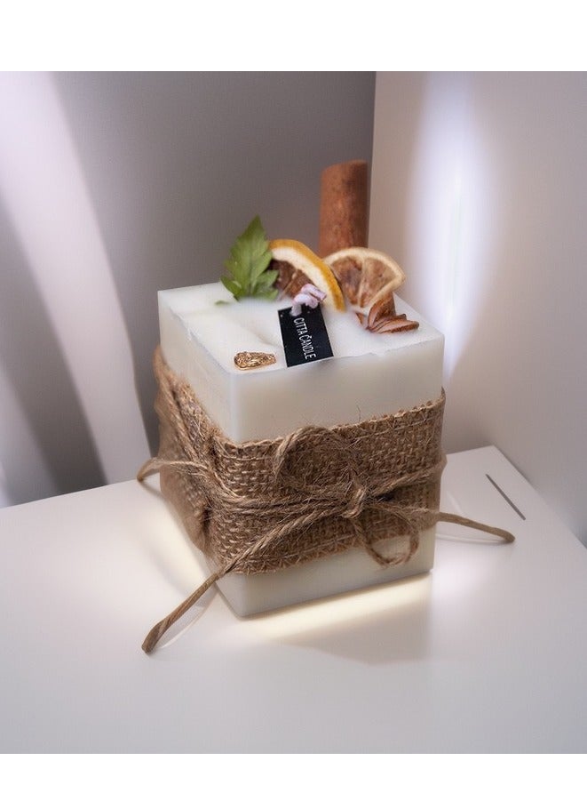 Arabic style, cinnamon orange slice scented candle - Image 4