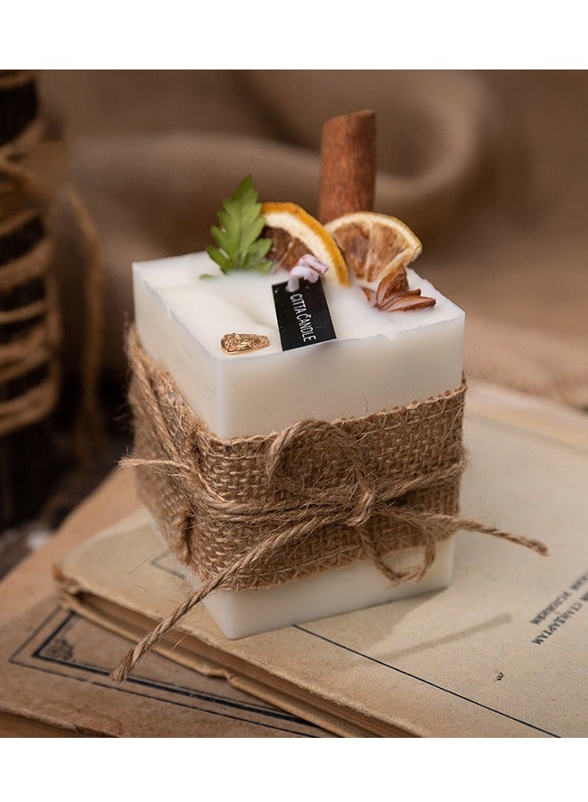 Arabic style, cinnamon orange slice scented candle - Image 5