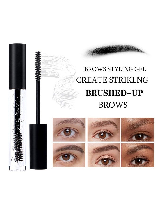 Jutoe Clear Eyebrow Setting Gel,2PCS Brow Fixed Gel,Waterproof Sweat-Proof EyeBrow Gel, Long Lasting, Brows Styling Repair Liquid For Makeup  - Image 2
