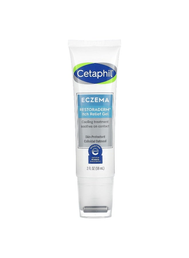 Cetaphil, Eczema, Restoraderm Itch Relief Gel, 2 fl oz (59 ml)