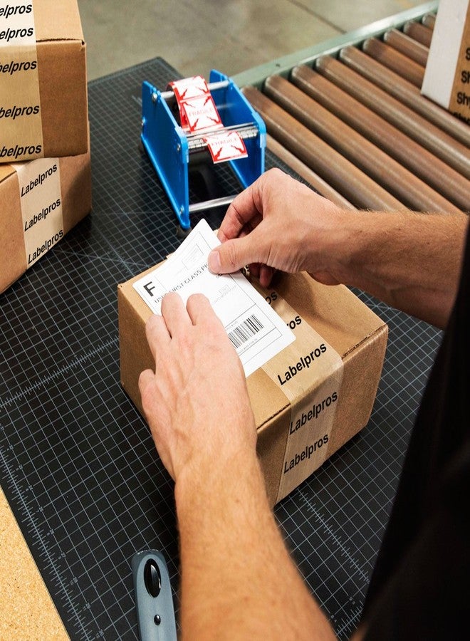 لايبل بروز لفة ملصقات متواصلة متوافقة مع LabelPros DK-2205 (2.4 بوصة × 100 قدم) مع خرطوشتين قابلتين لإعادة الاستخدام، للاستخدام مع QL-700 وQL-570 - Image 3