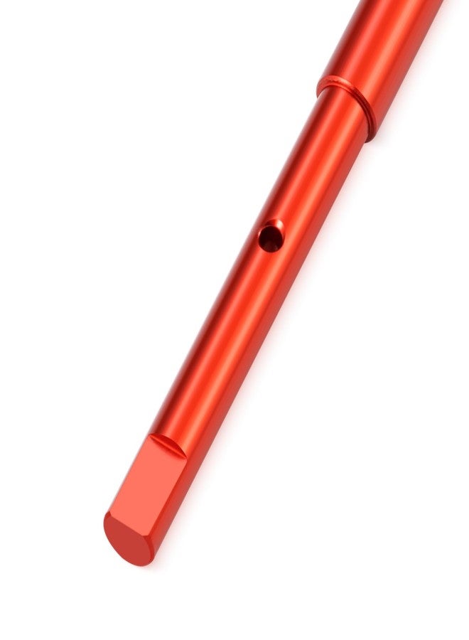 Zolikar Aluminum Center Drive Shaft RC Driveshaft for 1/18 Tra-xxas Latrax Desert Prerunner SST RC Car Upgrades (Red) - Image 5