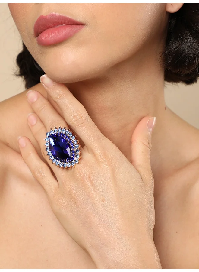 SOHI Party Artificial Ring Jewellery