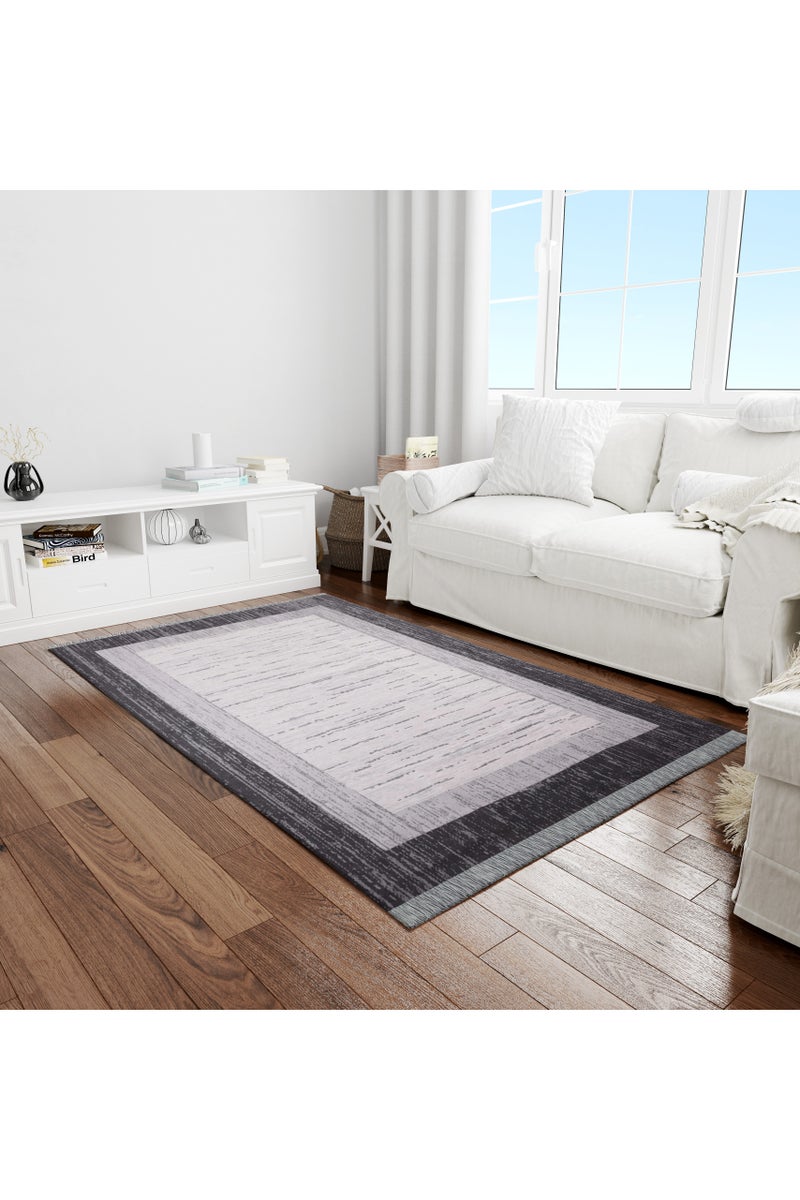 BiggHome Reversible Double-Sided Area Rug 120x180cm, Made in Turkey, Dual Sided Design Area Rug Carpet, Washable Area Rug for Entryway, Patio, Kitchen Runner, Vintage-Inspired Design for Indoor and Outdoor Use, Vintage Rug for home - SAF3B - Image 4