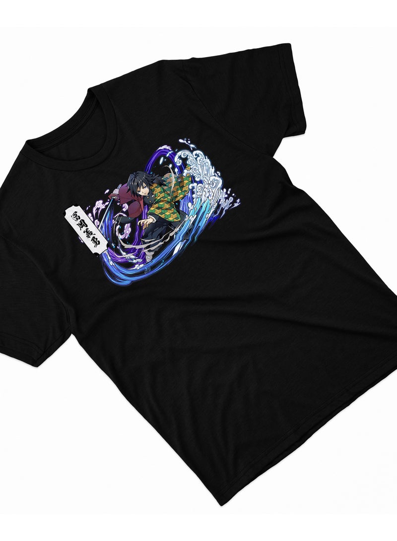 Fashion World Cotton T-shirt Printed with High-quality Anime Demon Slayer - Image 2