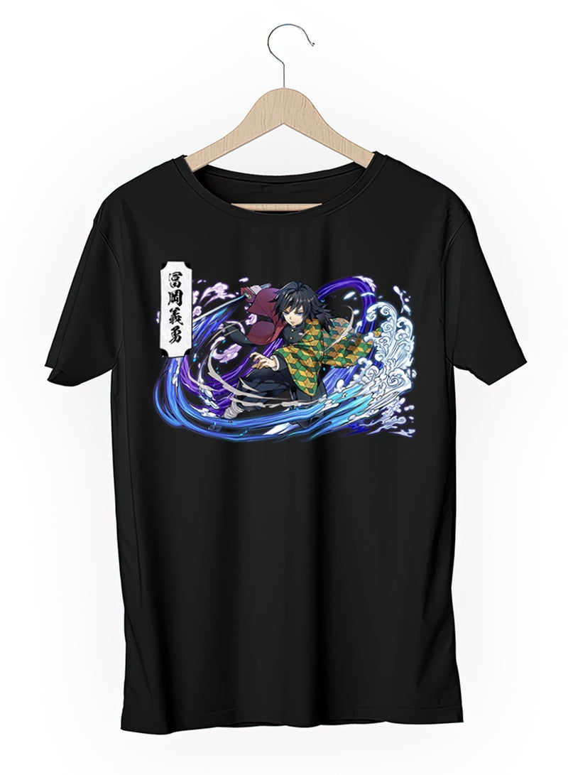 Fashion World Cotton T-shirt Printed with High-quality Anime Demon Slayer - Image 3