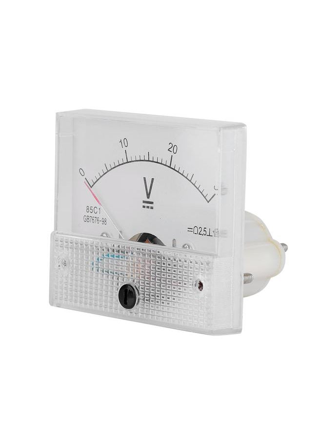 Thoraya DC 0-30V DC Analog 85C1 Current Voltmeter Voltage 2.5 Accuracy Voltage Analog Voltmeter Panel  - Image 3