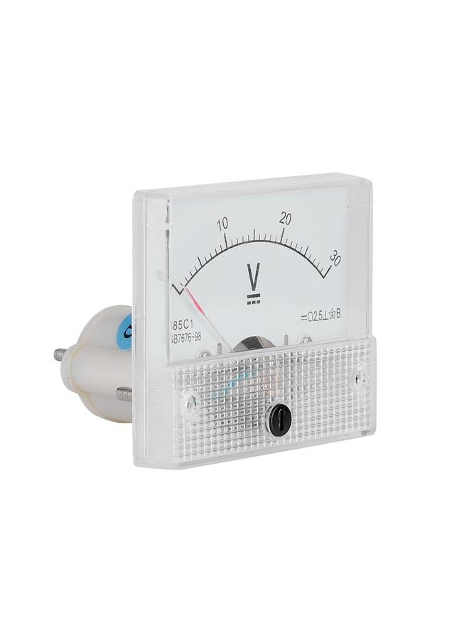 Thoraya DC 0-30V DC Analog 85C1 Current Voltmeter Voltage 2.5 Accuracy Voltage Analog Voltmeter Panel  - Image 2