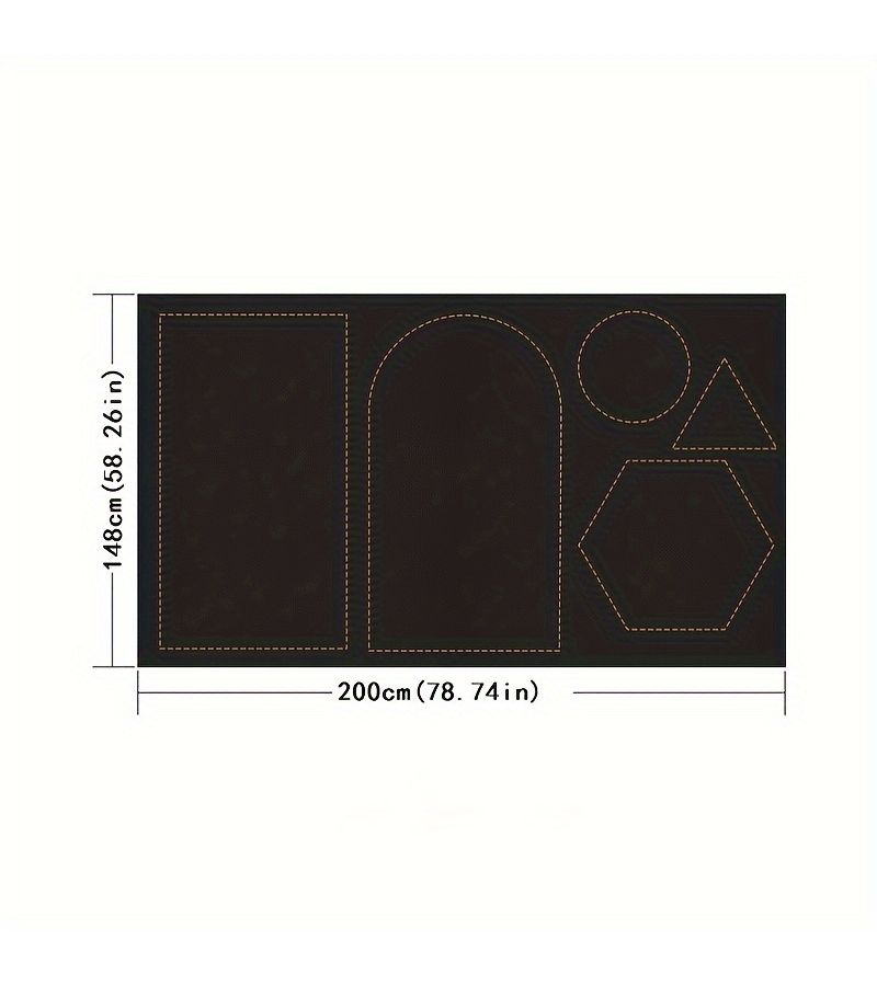 Blackout Curtain 57 48x39 37 Inch Portable No Drill Window Shade For Travel RV Bedroom Sleep - Image 5