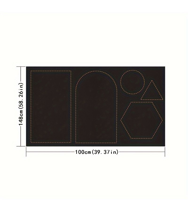 Blackout Curtain 57 48x39 37 Inch Portable No Drill Window Shade For Travel RV Bedroom Sleep - Image 3