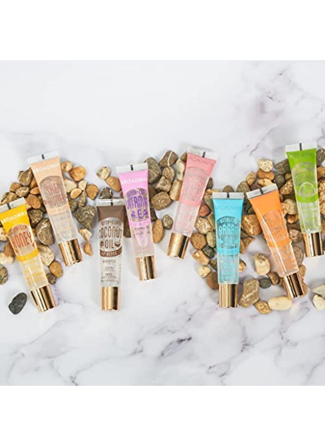 Broadway Vita-Lip Clear Lip Gloss 0.47Oz/14Ml (Shea Butter) 6 Pack  - Image 4