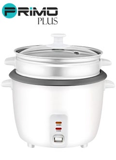 PRIMO PLUS Smart Electric Rice Cooker Rice Steamer, 1 Liter, 400 Watt  - Image 1