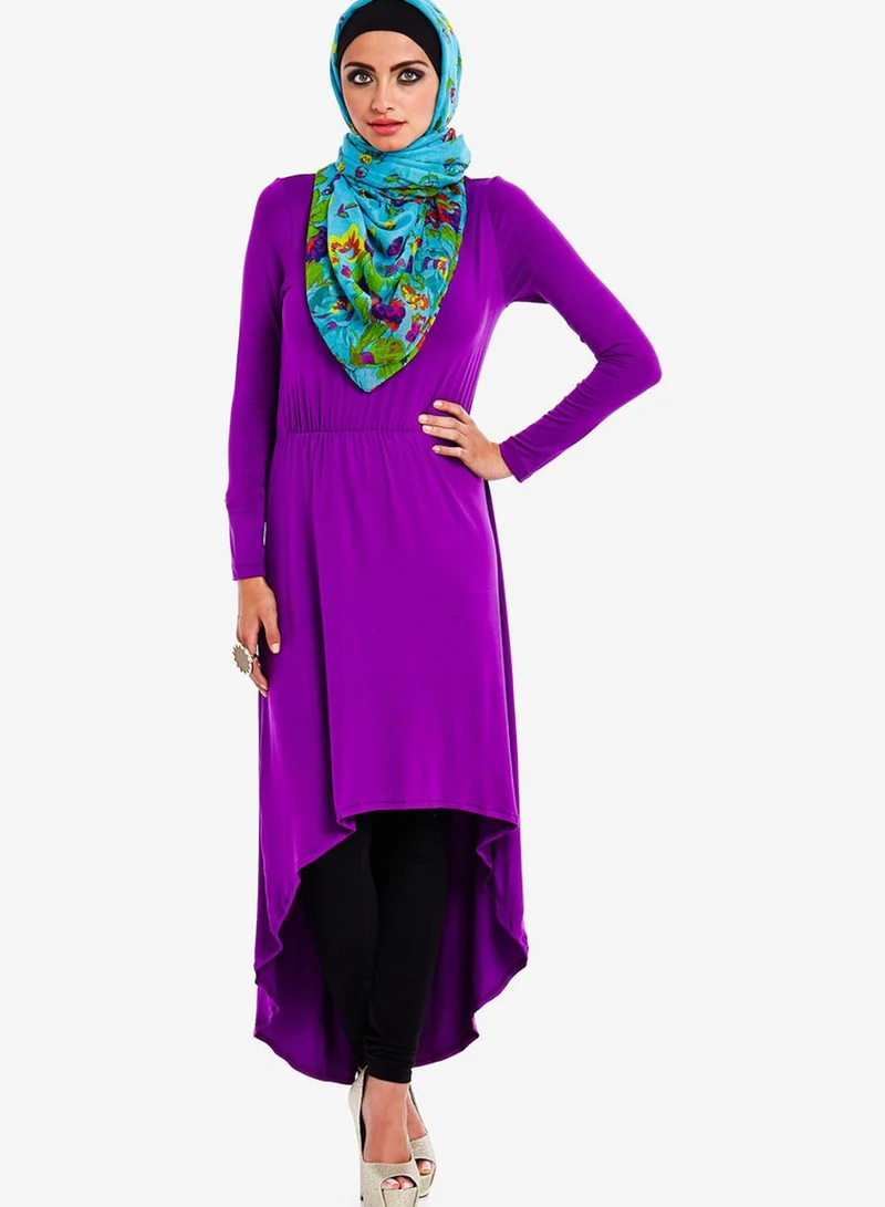 Abaya Addict Hi Low Shirt Dress