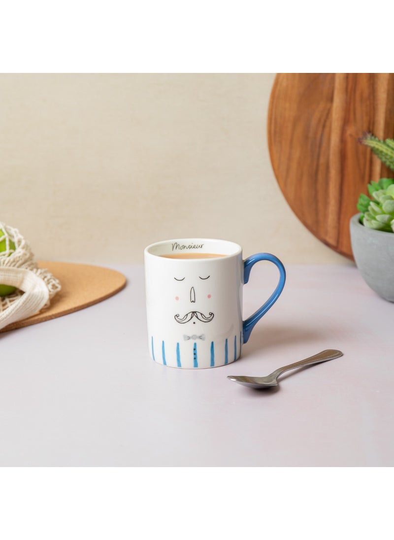 Mikasa - Fine China 280ML Straight Sided Mug Monsieur - Image 1