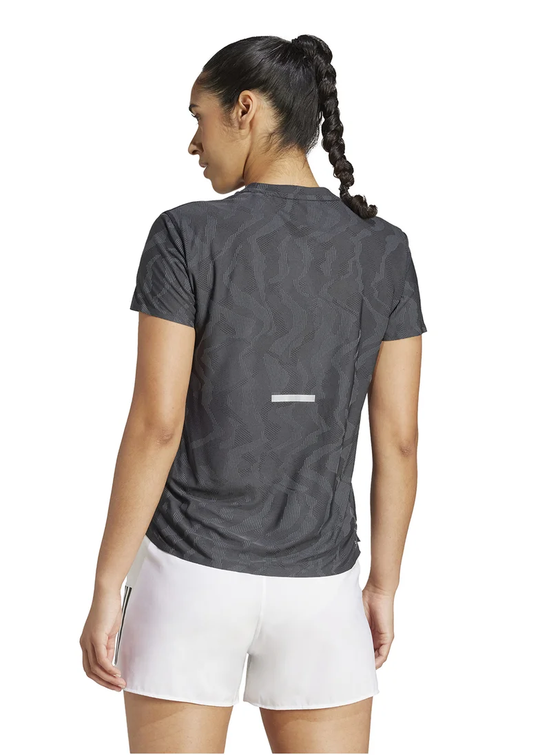 اديداس Ultimate Running Engineered T-Shirt Climacool+