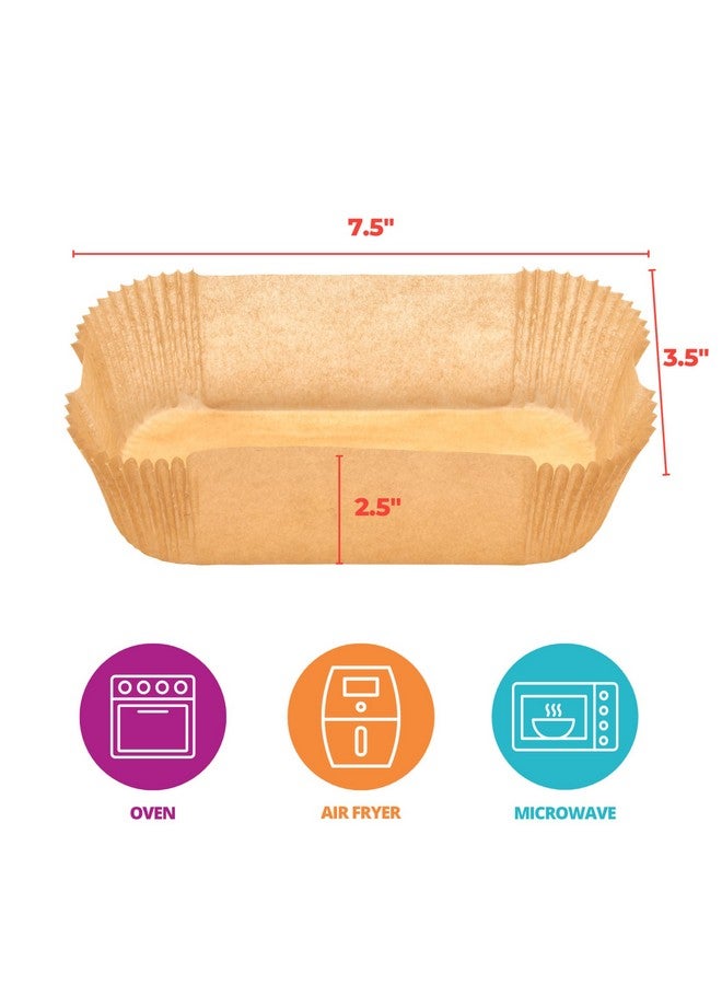 DecoPac 2Lb Loaf Pan Liners, 100 Pack, Non-Stick Siliconized Greaseproof Paper, Baking Liner For Baking Bread, Cakes, Banana Bread, Parchment Paper, Air Fryer Liner - Image 2
