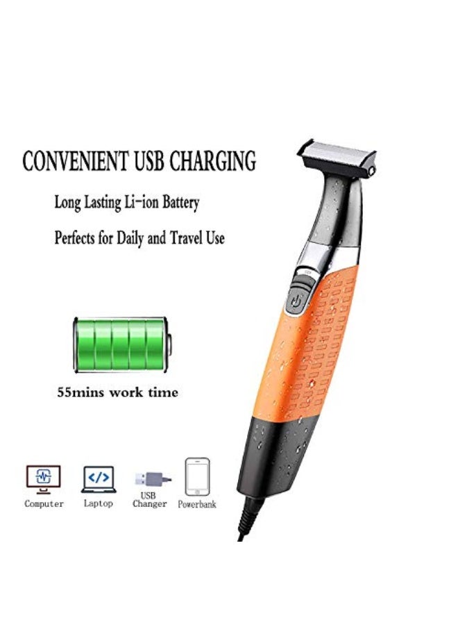 كيم ماكينة حلاقة كهربائية كيمي، برتقالية - Image 5