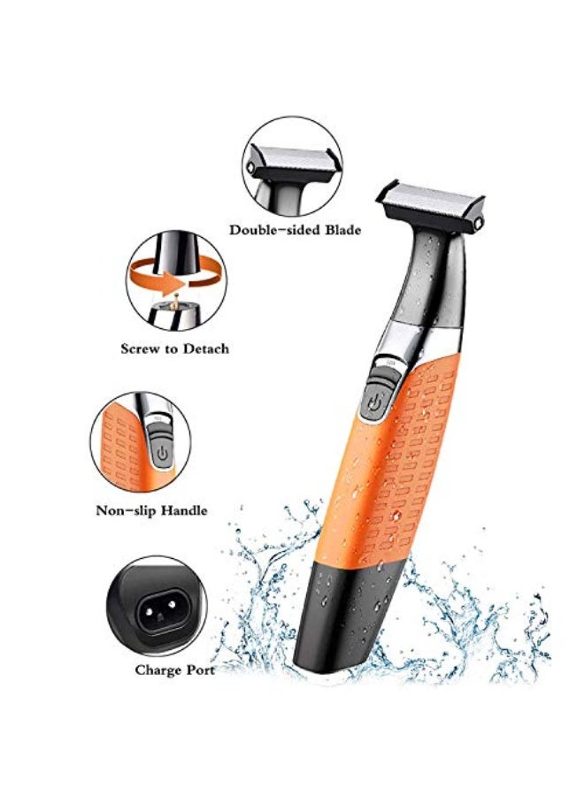 كيم ماكينة حلاقة كهربائية كيمي، برتقالية - Image 3