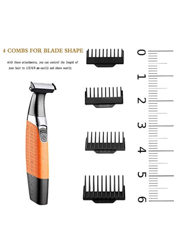 كيم ماكينة حلاقة كهربائية كيمي، برتقالية - Image 4