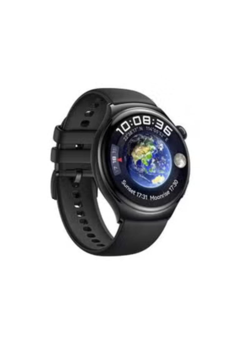 Haino Teko RW-32 Smartwatch – AMOLED Curved Glass Display, 3 Straps (Silicone + Stainless Steel), Bluetooth Connectivity, Fitness Tracker, Heart Rate & Sports Mode, Waterproof, Compatible with Android & iOS – Black - Image 2