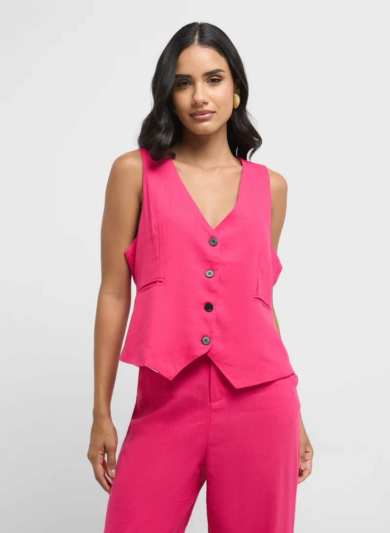 ELLA Basic Vest & Pant Set