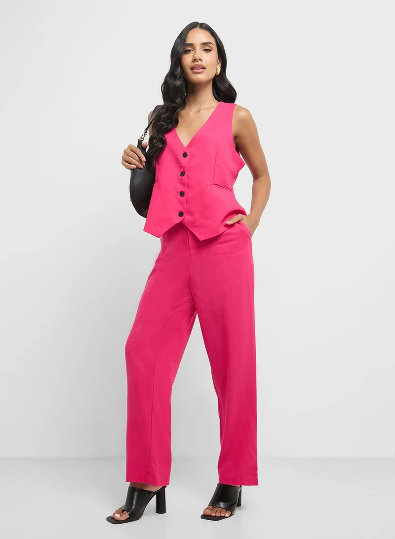 ELLA Basic Vest & Pant Set