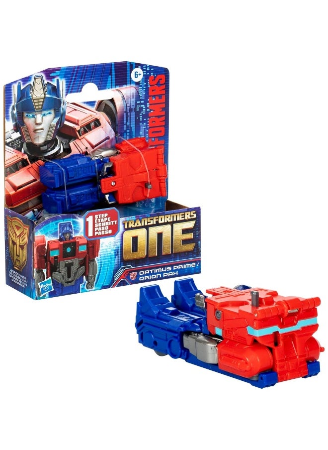 TRANSFORMERS Transformers One Cog Changer Optimus Prime Orion Pax Action Figure (10 cm)  - Image 4