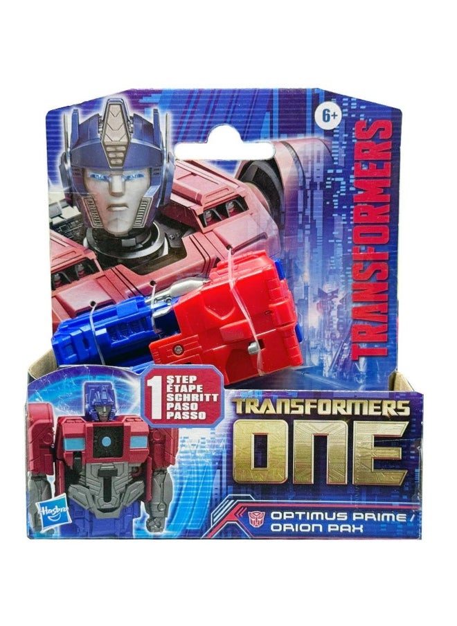 TRANSFORMERS Transformers One Cog Changer Optimus Prime Orion Pax Action Figure (10 cm)  - Image 5