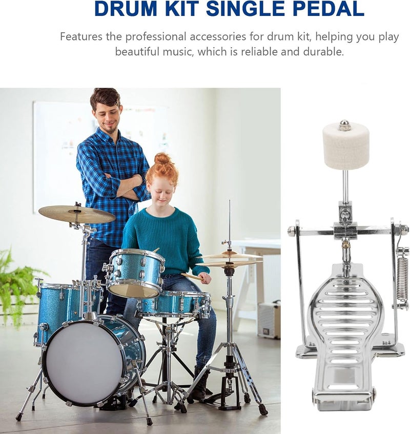 comfrt Percussion Instrument Accessory Single Drum Pedal Drum Set Kick Pedal Accessory - Image 4