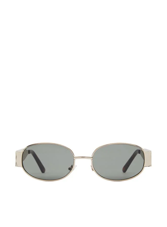Unirerin Ladies Gold Sunglass