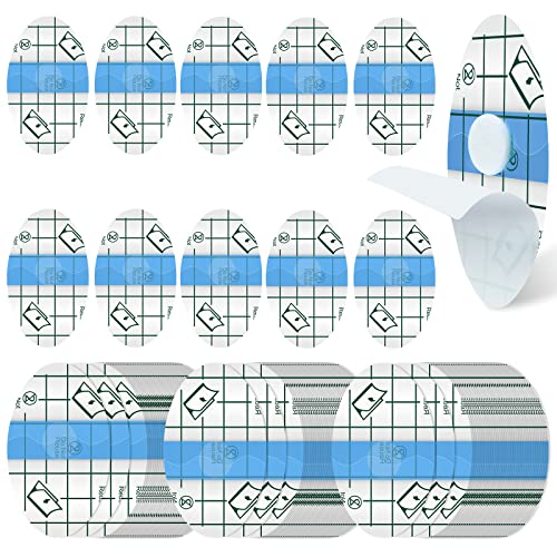 Kingdder 120 Pieces Ear Covers for Shower Plugs Waterproof Protector Newborn Sticker Disposable Cotton Ball Baby Shower Cap Ear Protection for Kid Showering Surfing Snorkeling Other Water Sport(Blue) - Image 1