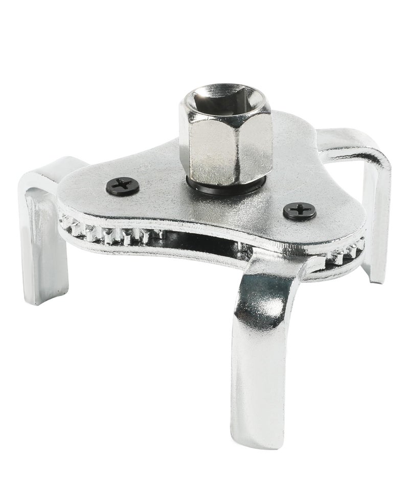 Reswish ESEWALAS Adjustable Carbon Steel Oil Filter Wrench, 2-1/2 in to 4.5 in, 3 Jaw Design, 2 Way Removal Tool Set - Image 1