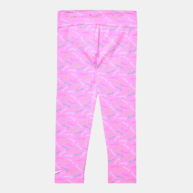 نايكي Kids' Swoosh Logo Leggings (Younger Kids)