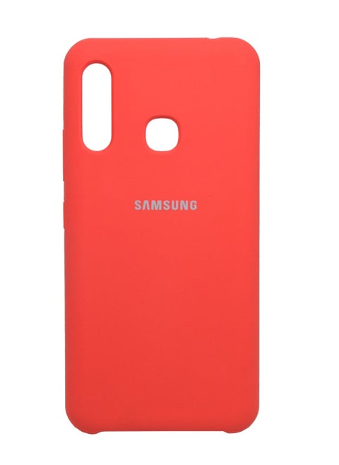 Silicone Protective Case for Samsung Galaxy A70e Cover Slim Stylish with Inside Microfiber Lining