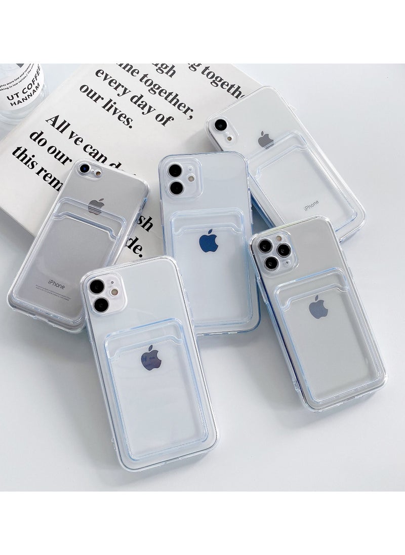 Generic - Iphone 12 Pro (6.1 Inch) Wallet Cover Transperent Case - Image 1
