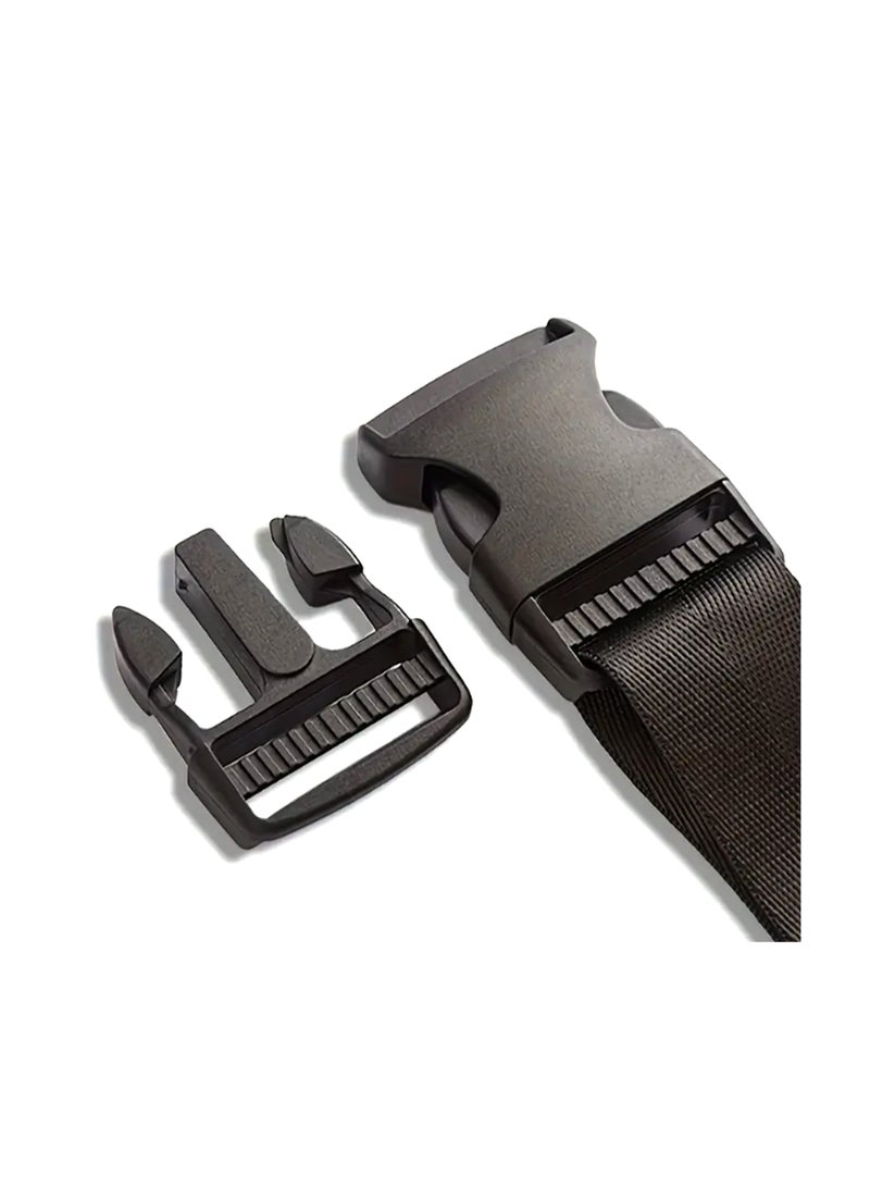 10pcs 32mm Heavy Duty Adjustable Side Plastic Backpack Release Buckles (Black color) - Image 2