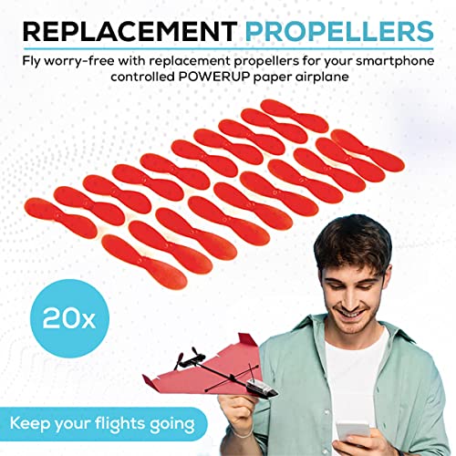 POWERUP Propeller Kit - Official Set of 20 Spare Propellers for POWERUP 4.0 10L and 10R Propellers to Replace and Fix Damaged Components in The Field. - Image 4