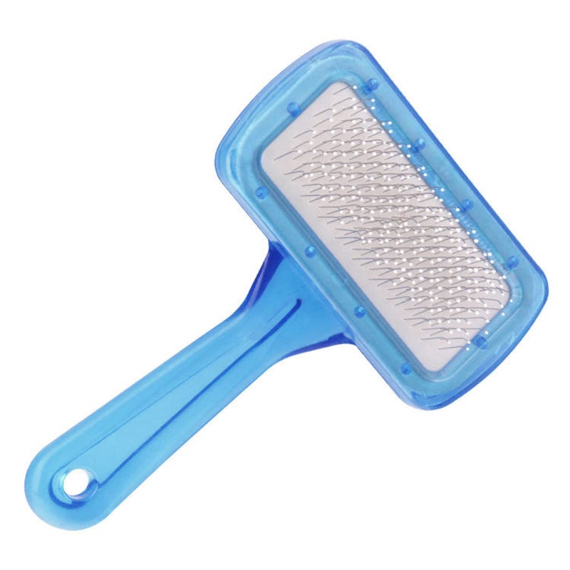 Newvent Slicker Dog Comb Hair Brush & Cat Soft Grooming Brush | Pet Extra hair Remover Brush (pack Of 2) - Image 1