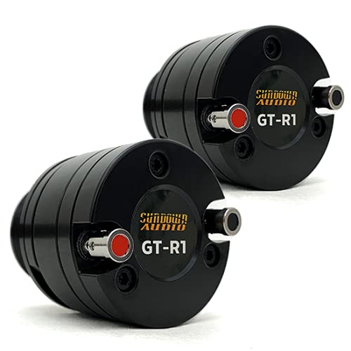 Sundown Audio GT-R1 100W RMS Aluminum Bullet Horn Super Tweeters, PAIR.GT-R1 - Image 3