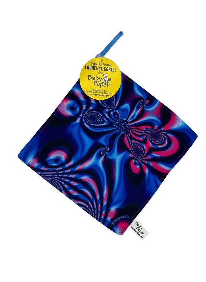 Baby Paper Largersized Crinkle Sensory Toy For Babies And Children And Adults Gartel Whirly Whirl Design Nontoxic Washable Great For Baby Showers - Image 1