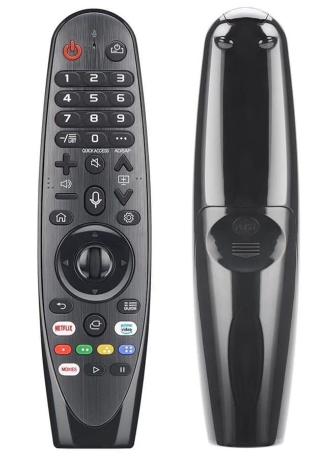 Raxoom Gvirtue AN-MR19BA Remote Control for LG Magic TV - Fit For All LG Smart TVs AKB75855501 AN-MR18BA AN-MR19BA AN-MR20GA AN-MR21GA AN-MR21GC AN-MR650 AN-MR650A AN-MR650B AN-MR650G (With Voice Search) - Image 1