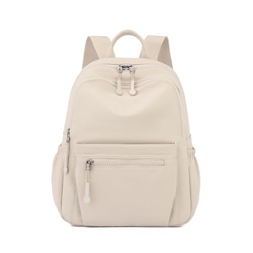 Tanweibago Mini Nylon Women Backpacks11L Small Ladies backpacks Casual Lightweight Women Shopping Travel Daypack Z1beige - Image 1