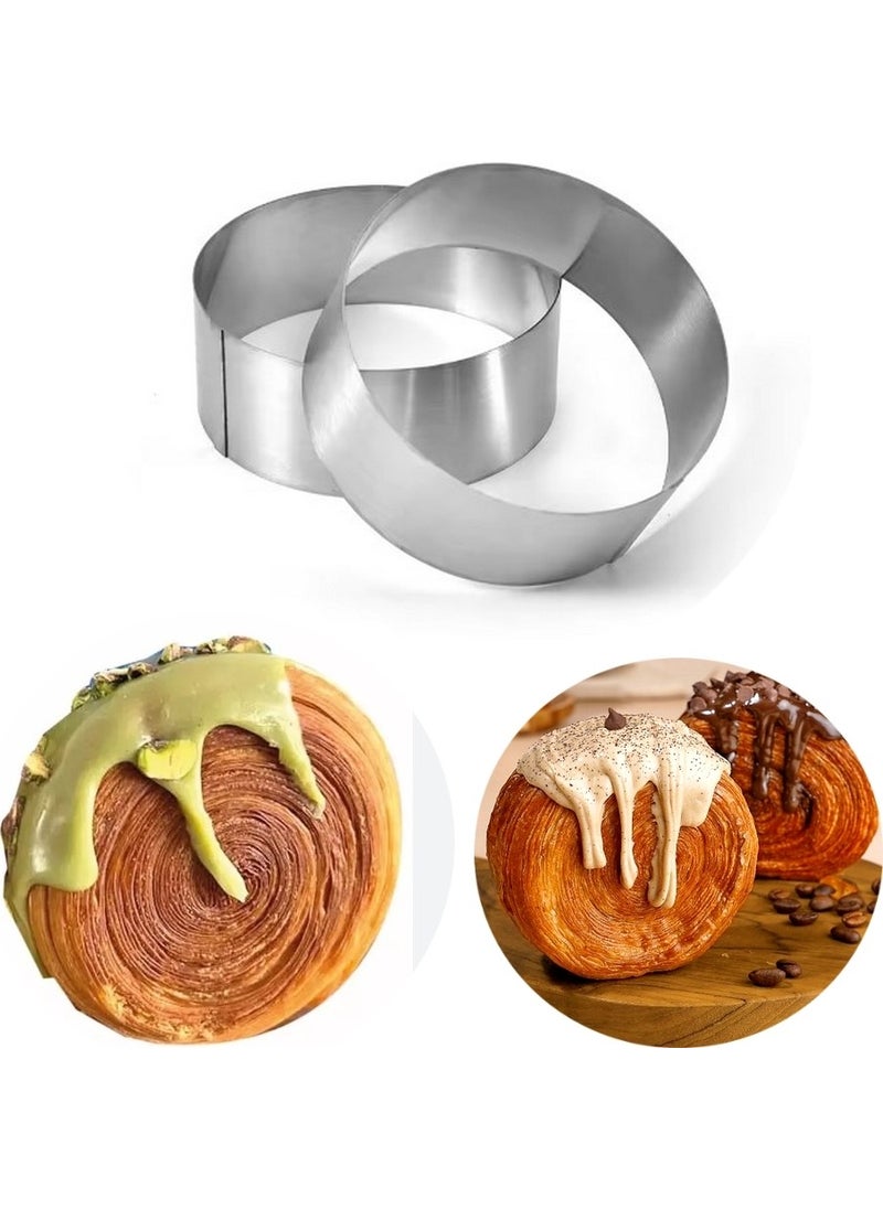 Nar Kalıp Nar Mold Narform Roll Cake Croissant Mold Diameter 12 Cm Depth 4 Cm  - Image 2