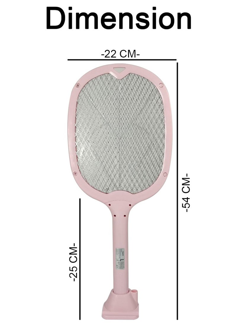 IMPEX The Rechargeable Swatter Lamp Anti Mosquito Pedestal Bat Mosquito Swatter Rechargeable Insect Killer Bat Pink IKB01 - pzsku/Z8BD9582A1DB0ECB1EA15Z/45/_/1720072904/a883f34c-857b-443f-9844-883dd9deb431