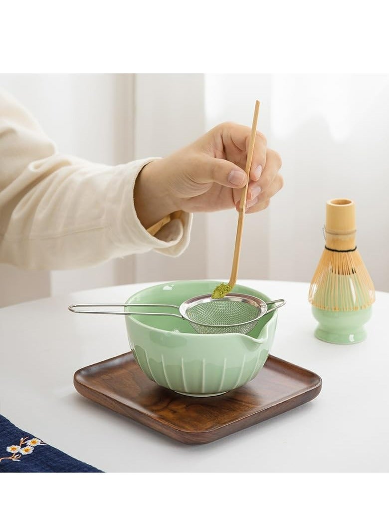 Joyelink 6 Piece Matcha Whisk Set Bamboo Matcha Tools for Stirring Matcha Tea - Image 3
